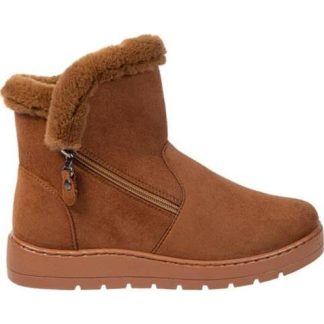 BOTA CONFORT FORRO PELUCHE CAMEL SHOSH