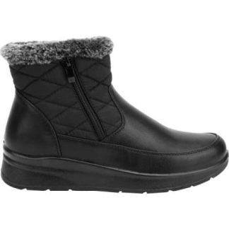 BOTA CONFORT FORRO PELUCHE NEGRO SHOSH