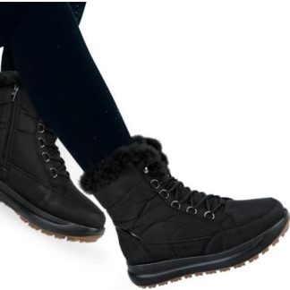 BOTA CONFORT SUELA LIGERA NEGRO SHOSH