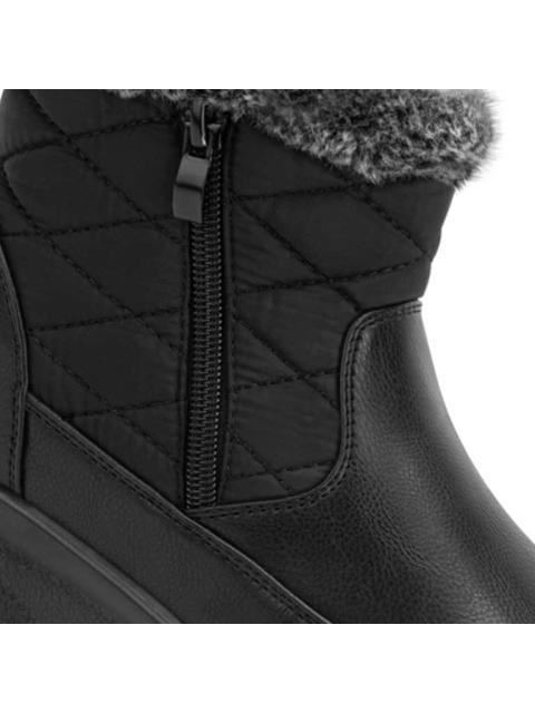 BOTA CONFORT FORRO PELUCHE NEGRO SHOSH - Image 6