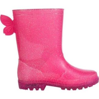 BOTA DE LLUVIA MARIPOSA ROSA VIVIS SHOES KIDS