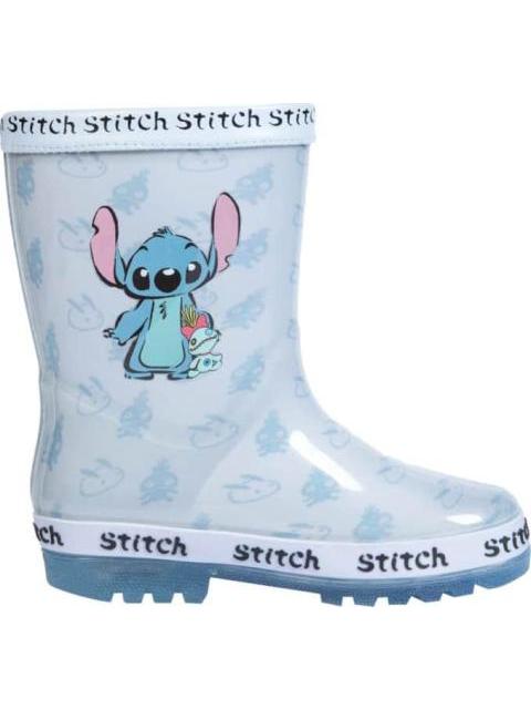 BOTA DE LLUVIA STITCH AZUL DISNEY