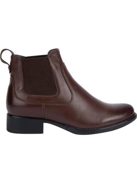 BOTA DE PIEL CAFE CALZADO PAZSTOR