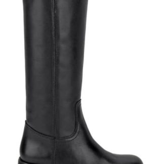 BOTA DE PIEL VACUNO NEGRO TIERRA BENDITA DELUXE