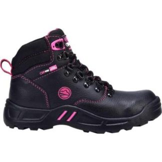 BOTA DE TRABAJO CASCO POLIAMIDA NEGRO MERCENARY