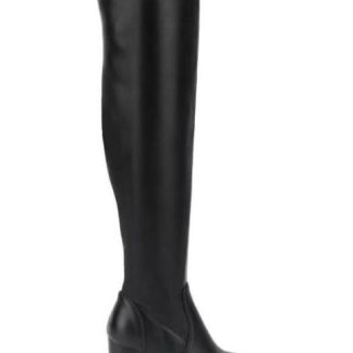 BOTA EXTRALARGA TACON ALTO NEGRO SAO PAULO