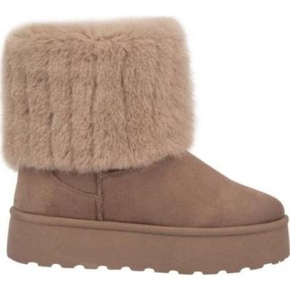 BOTA INVERNAL TEJIDA TAUPE VIVIS SHOES KIDS