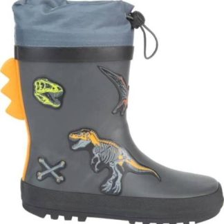 BOTA LLUVIA DINOSAURIO GRIS SCHATZ KIDS