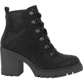 BOTA MILITAR ANTE CON PEDRERIA NEGRO THALIA SODI