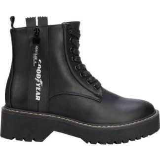 BOTA MILITAR FRASE LATERAL NEGRO GOODYEAR