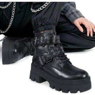 BOTA MILITAR SUELA TRACK NEGRO GOODYEAR