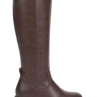 BOTA MONTAR PLACA EN TALON CAFE TIERRA BENDITA