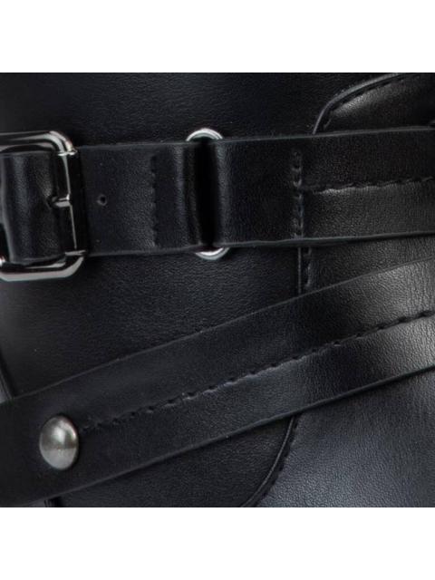 BOTA ALTA HEBILLA METALICA NEGRO GOODYEAR - Image 6