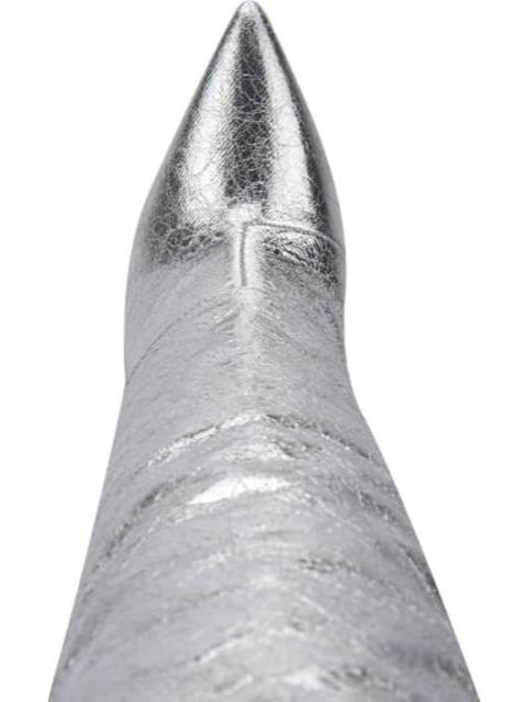 BOTA POLAINA METALICA PLATA THALIA SODI - Image 3