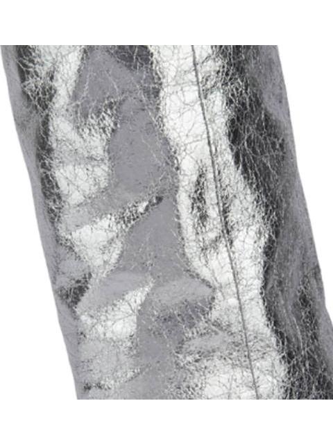 BOTA POLAINA METALICA PLATA THALIA SODI - Image 6