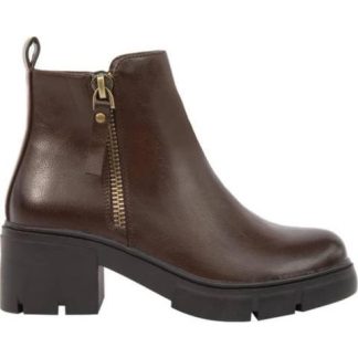 BOTA TACON ANCHO CAFE TIERRA BENDITA