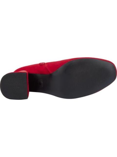 BOTA TACON ANCHO ROJO YAELI FASHION - Image 4