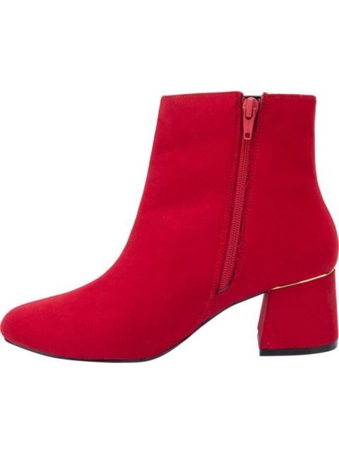 BOTA TACON ANCHO ROJO YAELI FASHION - Image 5