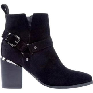 BOTA TACON CUADRADO NEGRO TIERRA BENDITA