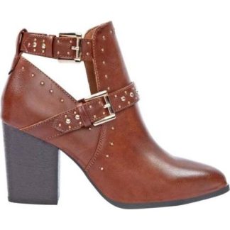 BOTA TEXANA CON ESTOPEROLES COGNAC TIERRA BENDITA