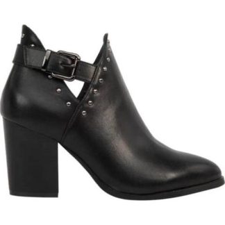 BOTA TEXANA CON ESTOPEROLES NEGRO TIERRA BENDITA