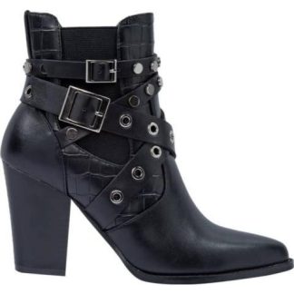 BOTA TEXANA CON ESTOPEROLES NEGRO TIERRA BENDITA