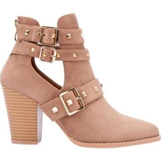 BOTA TEXANA CON ESTOPEROLES TAUPE TIERRA BENDITA