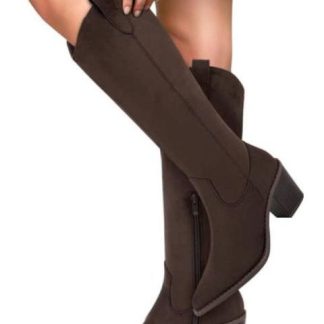 BOTA TEXANA LISA CAFE TIERRA BENDITA