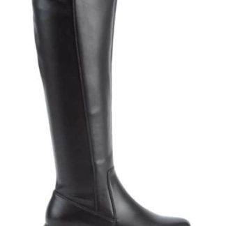BOTA TUBO ALTO STRETCH NEGRO TIERRA BENDITA