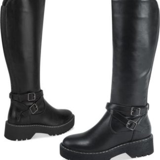 BOTA TUBO ALTO SUELA TRACK NEGRO GOODYEAR
