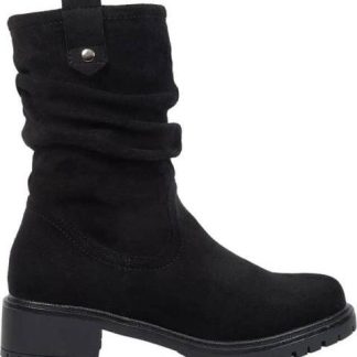 BOTA TUBO CON ARRUGA NEGRO TIERRA BENDITA