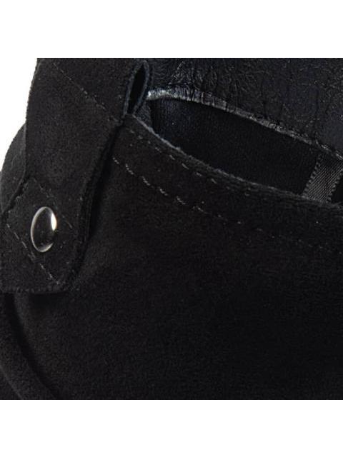 BOTA TUBO CON ARRUGA NEGRO TIERRA BENDITA - Image 6