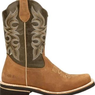BOTA VAQUERA BORDADA CAMEL JC MCCOY