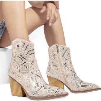 BOTA VAQUERA CON PEDRERIA NUDE THALIA SODI