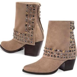 BOTA VAQUERA ESTOPEROLES TAUPE BELINDA PEREGRIN