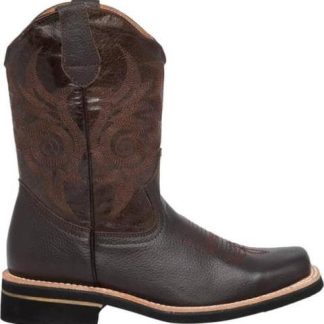 BOTA VAQUERA LISA CHOCOLATE JC MCCOY
