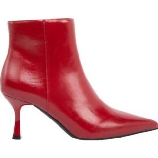 BOTA VESTIR TACON DELGADO ROJO YAELI