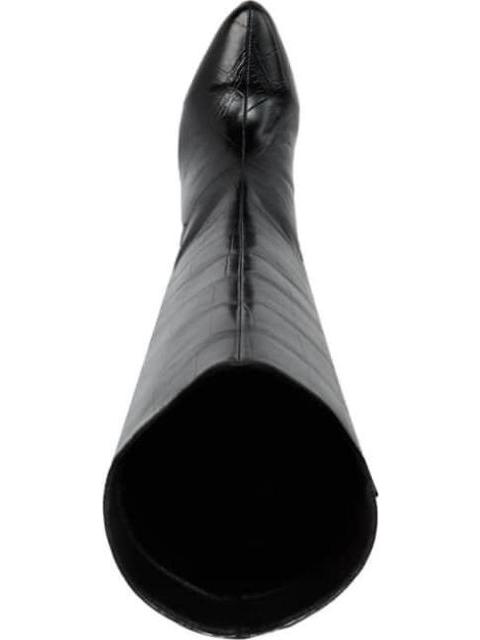 BOTA VESTIR TIPO CROCO NEGRO BELINDA PEREGRIN - Image 3