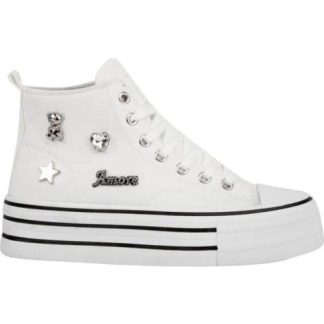 BOTA VULCANIZADO BLANCO BELINDA PEREGRIN