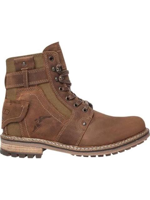 BOTIN CASUAL TIPO LEÑADOR AGUJETA CAFE GOODYEAR