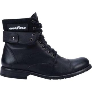 BOTIN CASUAL TIPO LEÑADOR AGUJETA NEGRO GOODYEAR