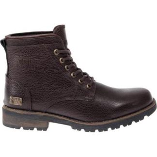 BOTIN CASUAL TIPO LEÑADOR CAFE JEEP