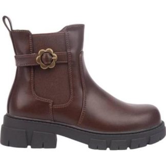 BOTIN CHELSEA SUELA TRACK CHOCOLATE VIVIS SHOES KIDS