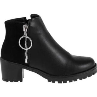 BOTIN CON CIERRE NEGRO VIVIS SHOES KIDS