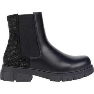 BOTIN CON PEDRERIA NEGRO VIVIS SHOES KIDS