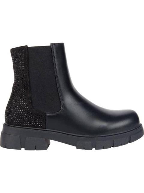 BOTIN CON PEDRERIA NEGRO VIVIS SHOES KIDS
