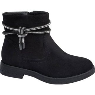 BOTIN CON PEDRERIA NEGRO VIVIS SHOES KIDS
