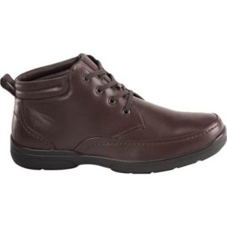BOTIN CONFORT CON AGUJETA CAFE CALZADO PAZSTOR