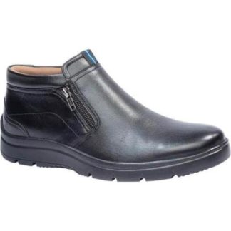 BOTIN CONFORT CON CIERRE NEGRO CALZADO PAZSTOR