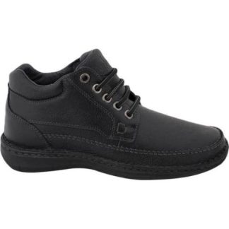 BOTIN CONFORT TEJIDO A MANO NEGRO NEBEL WALK